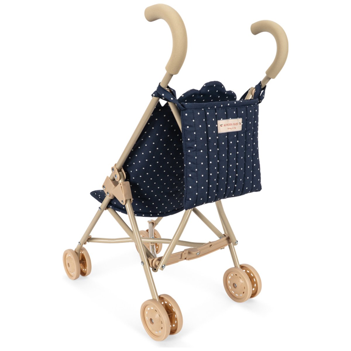 Poussette pour poupée bleu, blanc, rouge, KONGES SLOJD