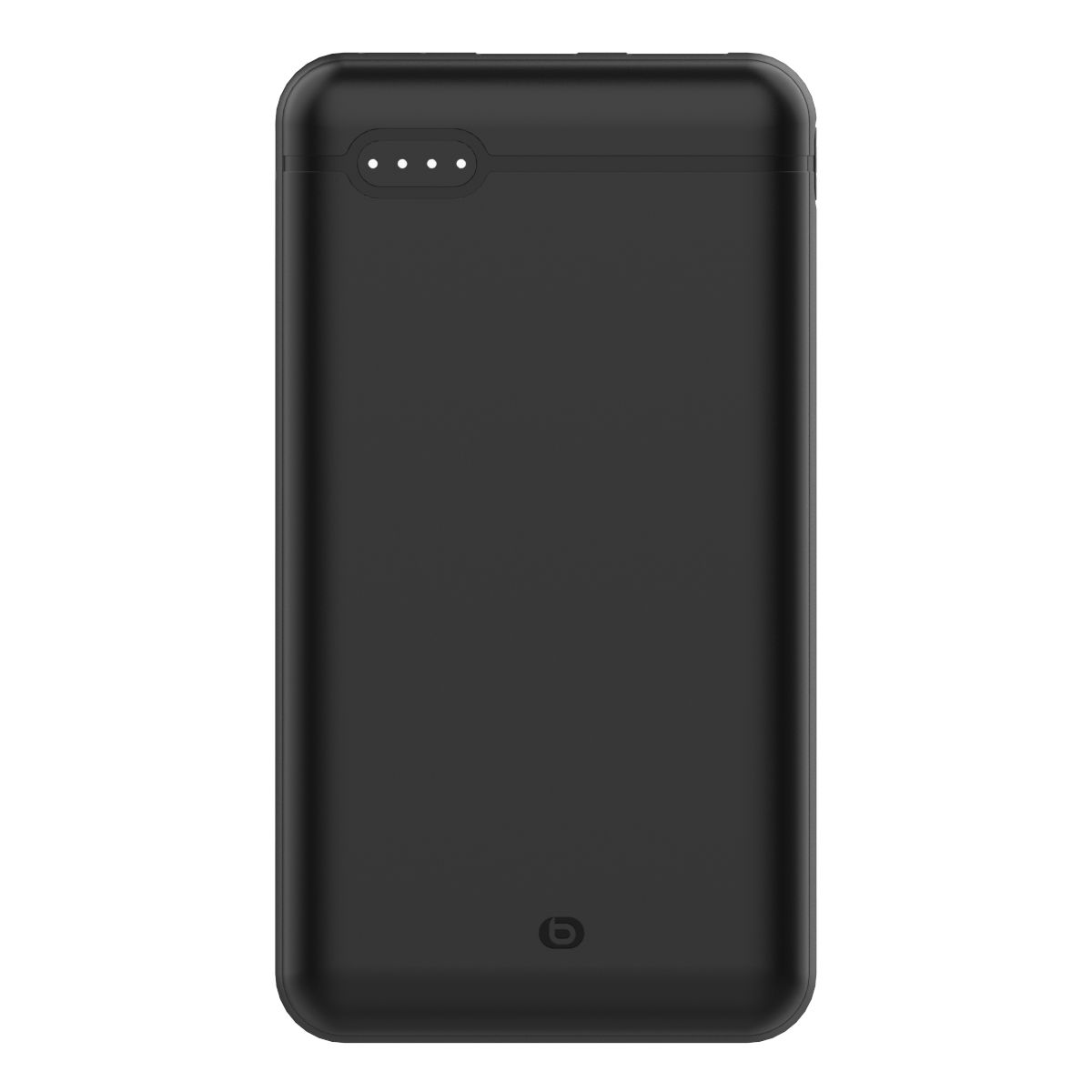 Batterie externe PowerBank 20000 mAh noir USB-C compatible iPhone 16 15 14 Pro Max et Samsung Galaxy couleur unique, ESSENTIEL B