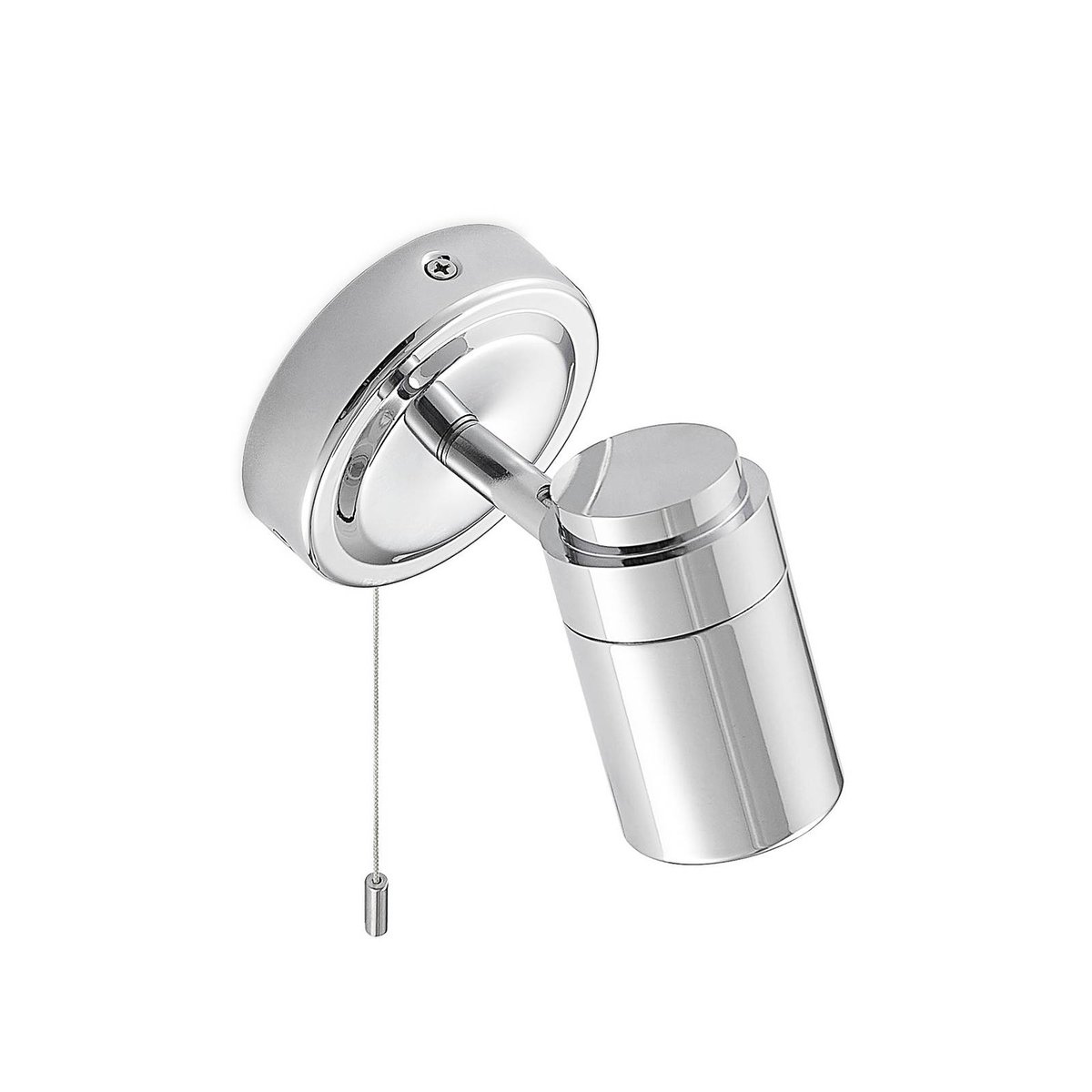 Applique en métal moderne, Remilan chrome, LINDBY