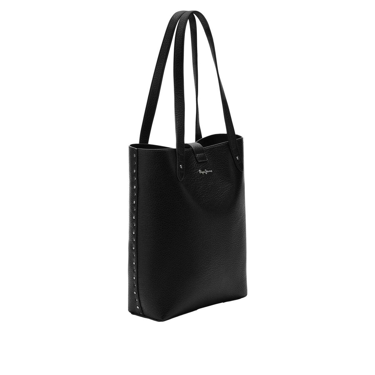 Sac Cabas Effet Cuir noir, PEPE JEANS