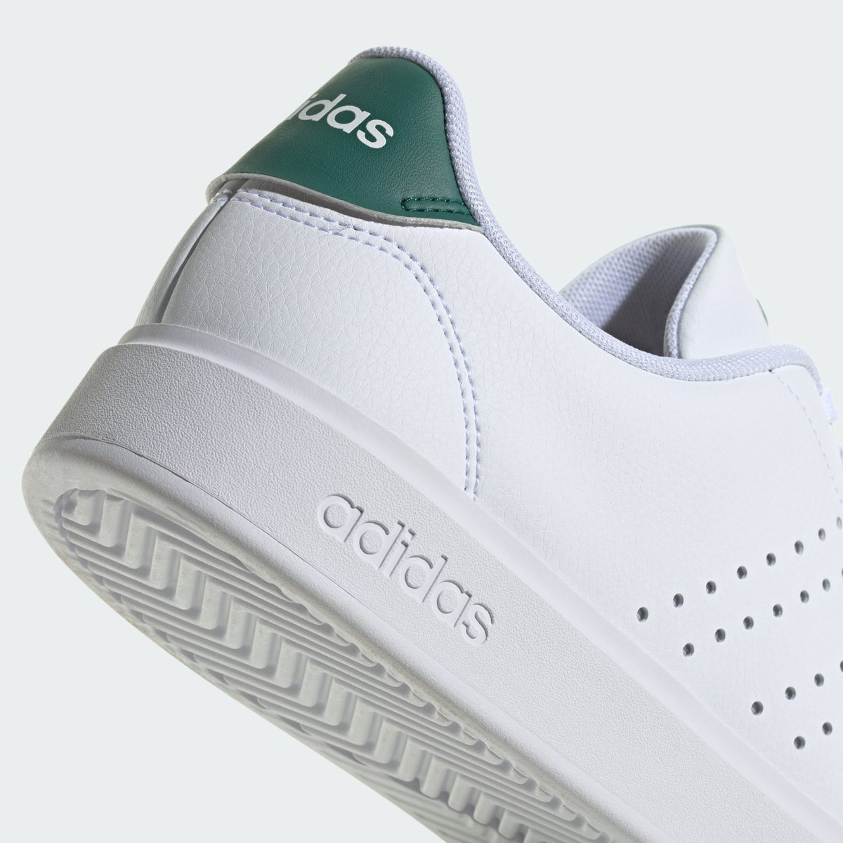 Chaussure Advantage 2.0 Chaussure Advantage 2.0 cloud white / core black / collegiate green, ADIDAS SPORTSWEAR