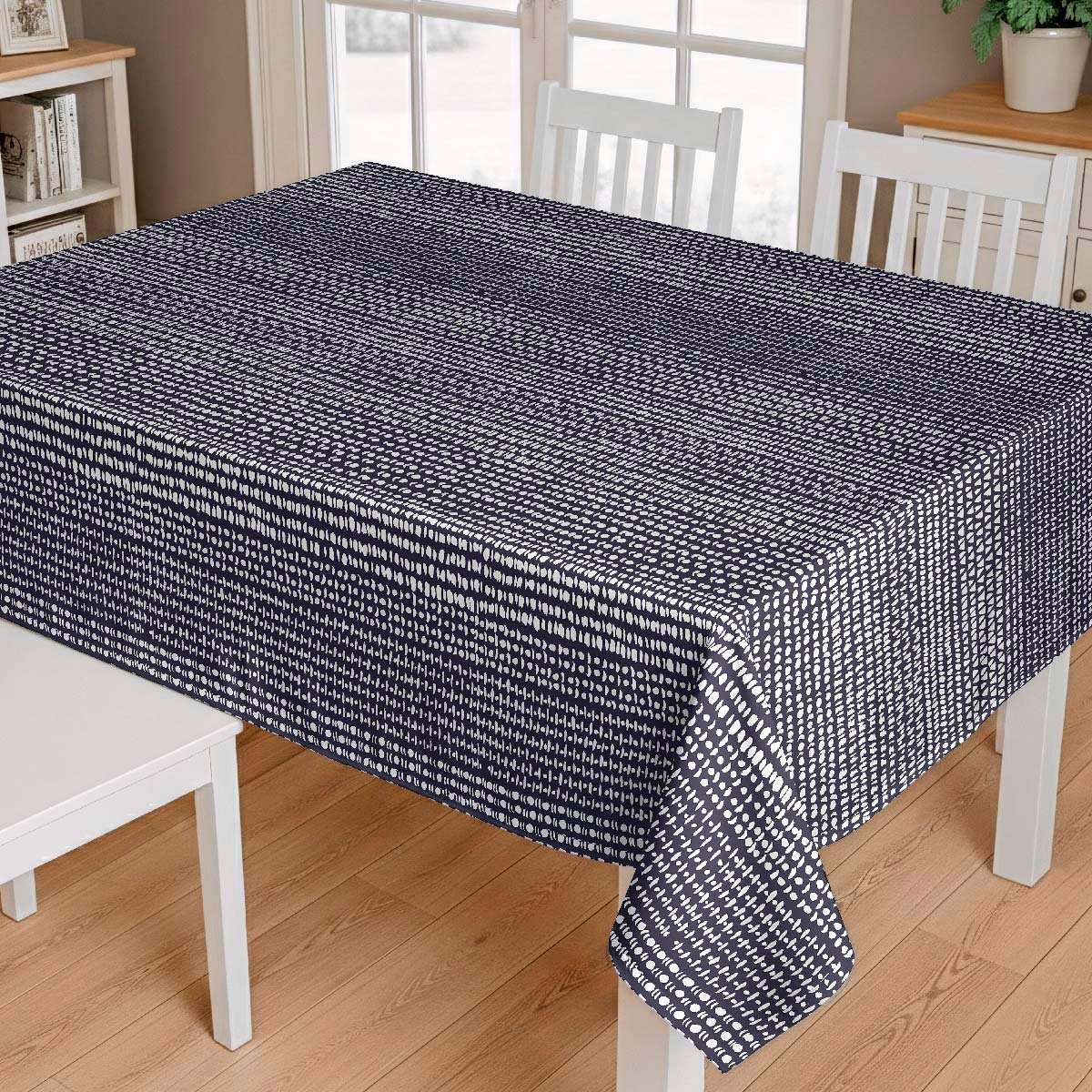 Nappe anti-taches Frieze - coton 100% - anthracite, NAF NAF HOME