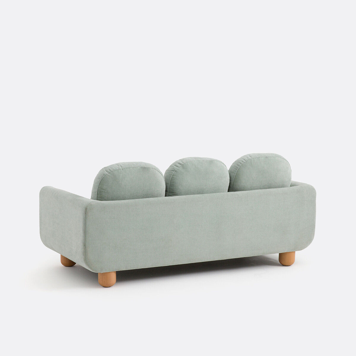 Sofá de terciopelo, Mimiji eucalipto, LA REDOUTE INTERIEURS