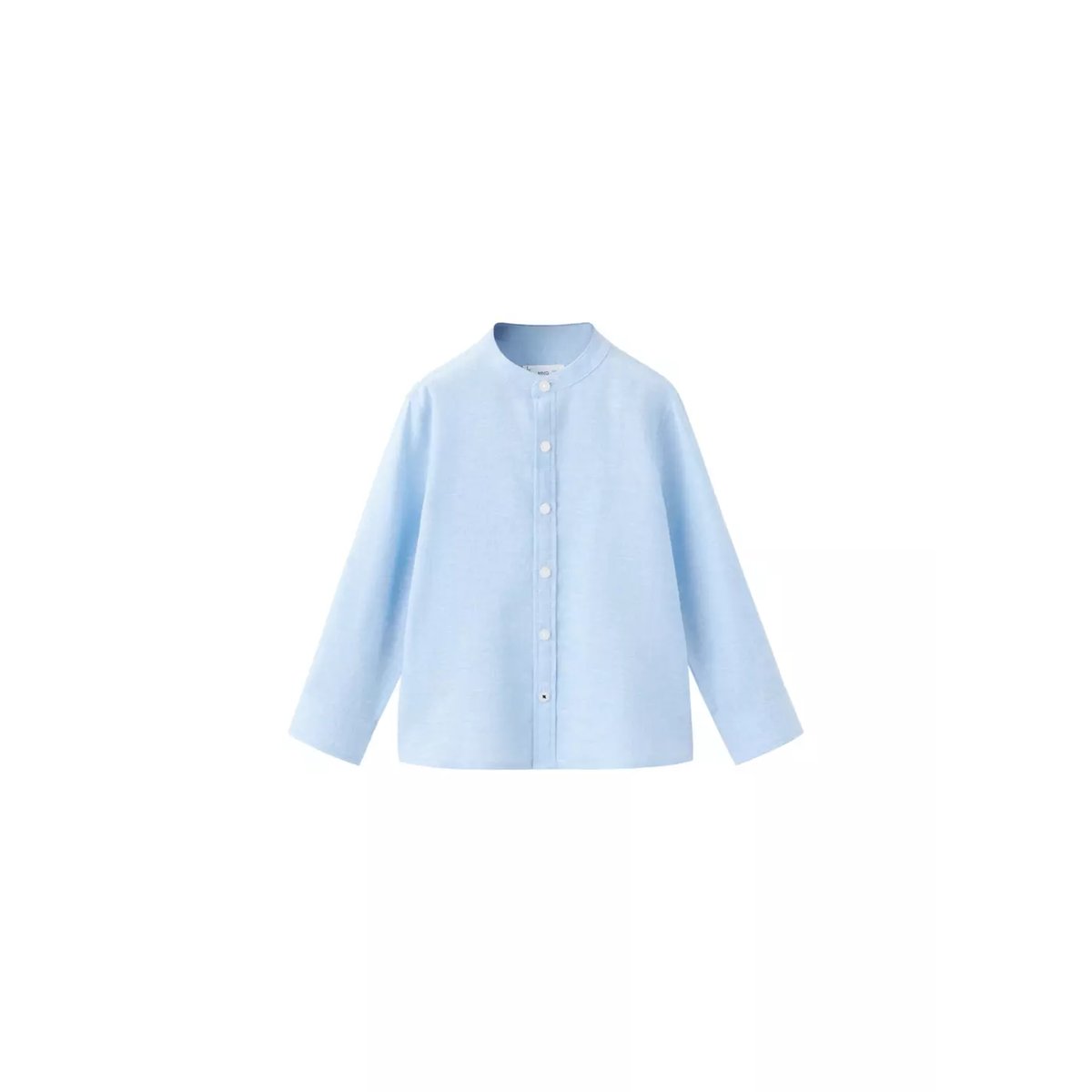 Chemise lin bleu ciel, MANGO BABY