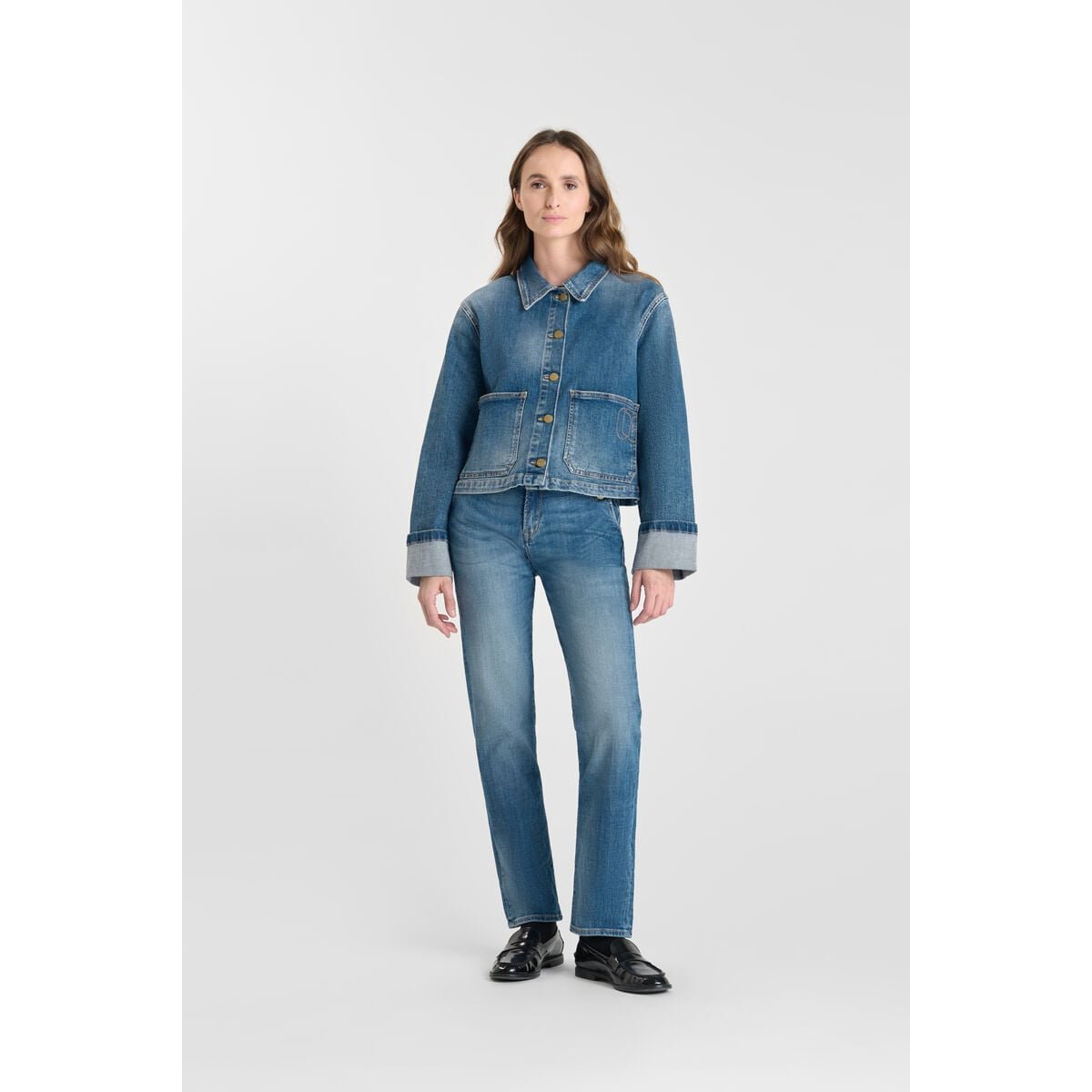 Veste ALESKA blue, LE TEMPS DES CERISES