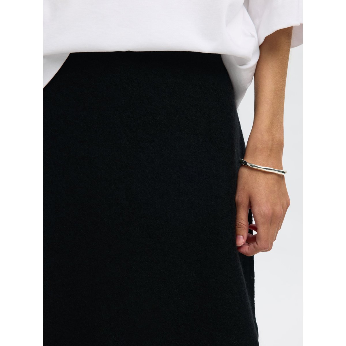 Mini-Jupe black, SELECTED
