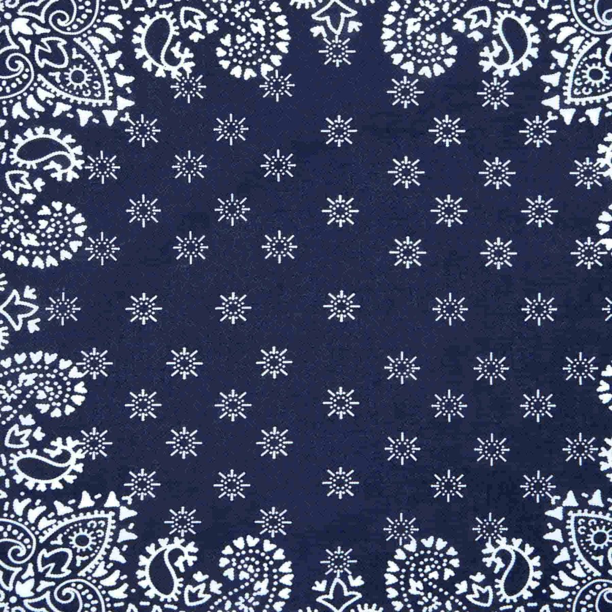 Foulard bandana bleu marine, MISE AU GREEN