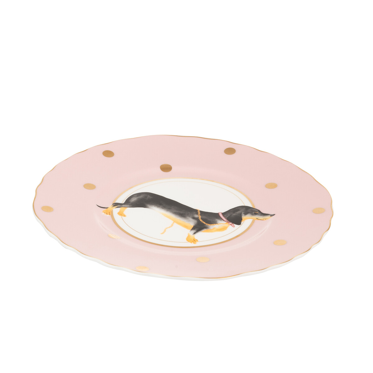 23cm Doggie Sandwich Plate multi-coloured, YVONNE ELLEN