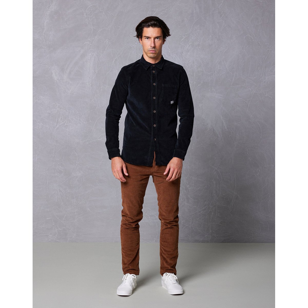 PANTALON REGULAR CHOCO marron, PULLIN