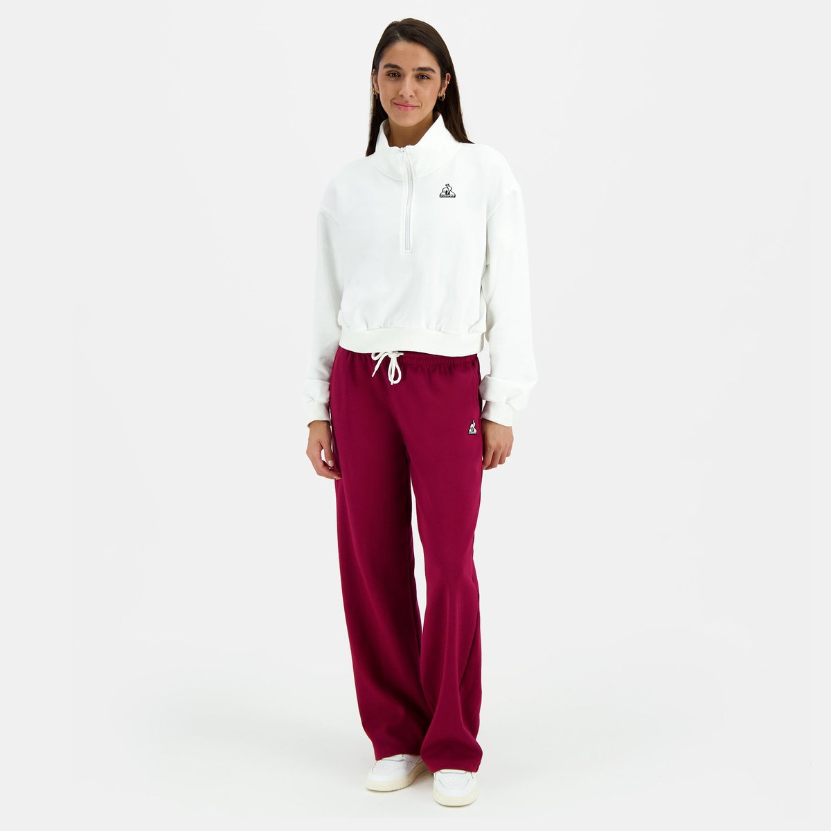 Sweat  Héritage blanc, LE COQ SPORTIF