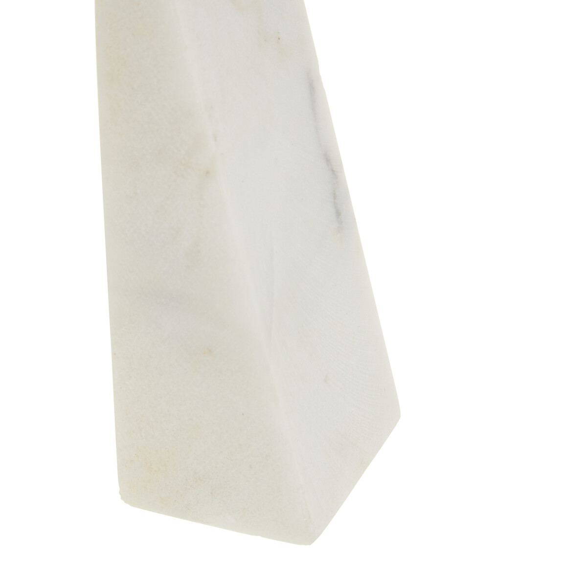 Set of 2 White Marble Bookends white, ÉDITÉ