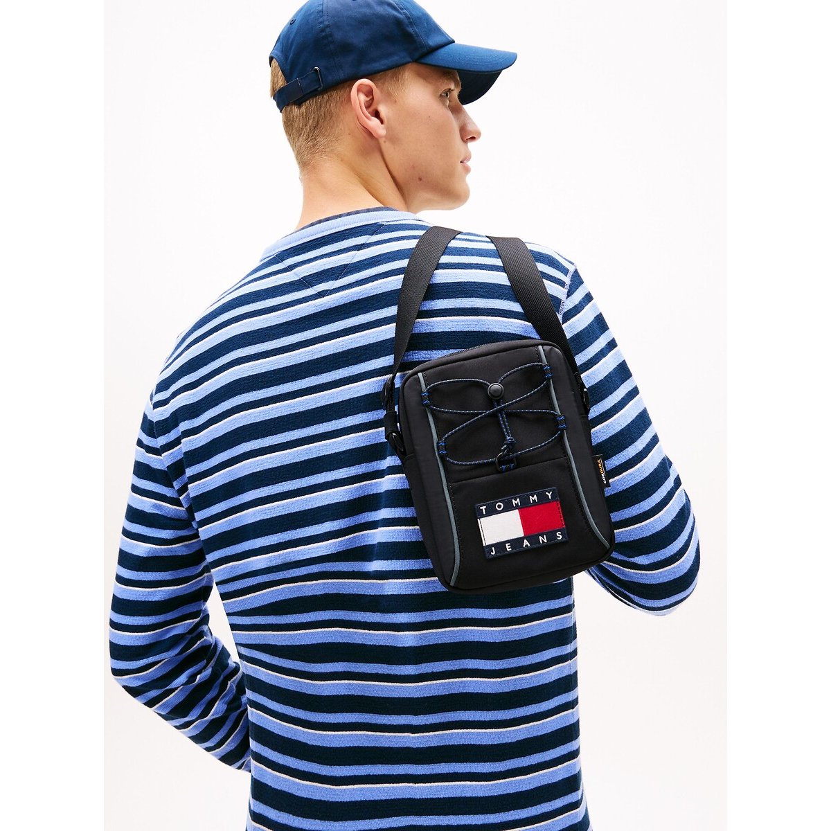 Borsa a tracolla Archive Reporter nero , TOMMY JEANS