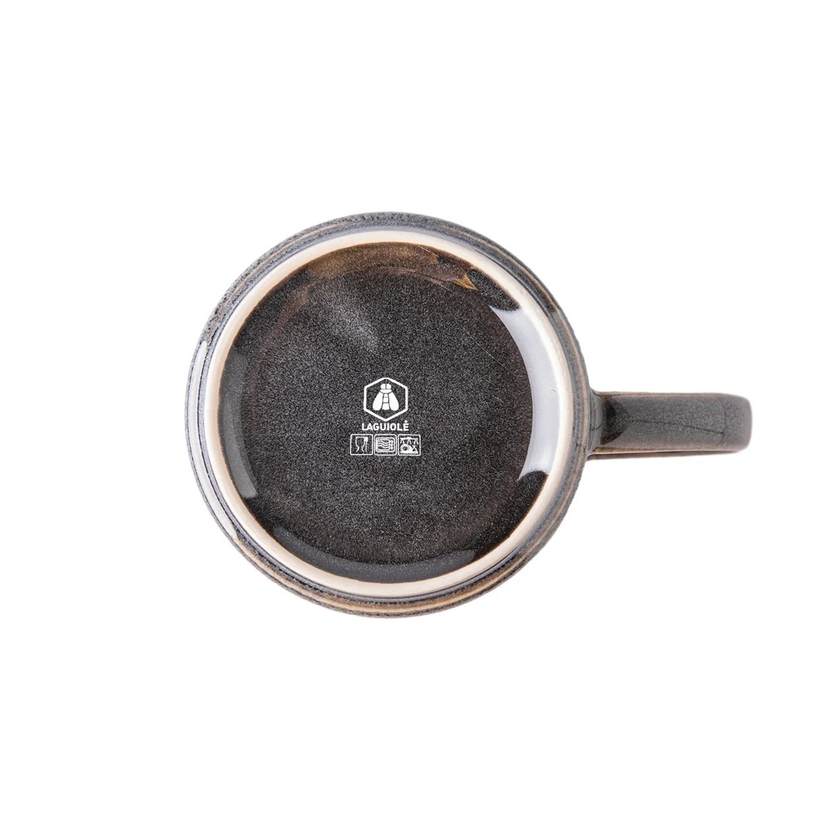Lot de 2 mugs - "Charbon" noir, LAGUIOLE CUISSON