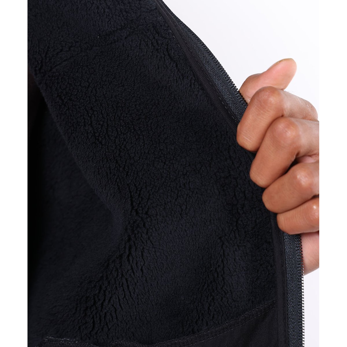 Sweat à capuche zippé PASSAGE black heather, OXBOW