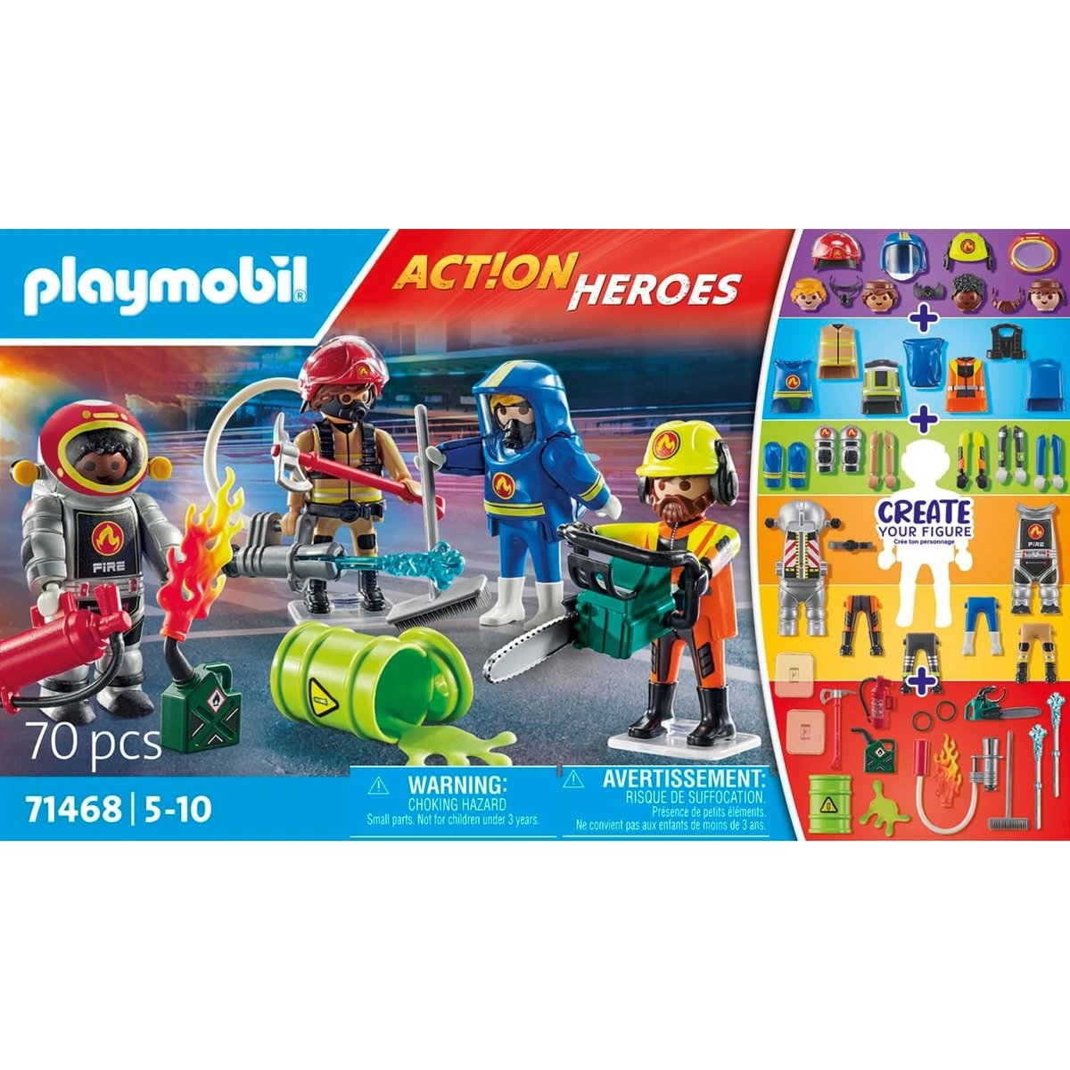 Métiers à risque Hereos métiers à risque, PLAYMOBIL