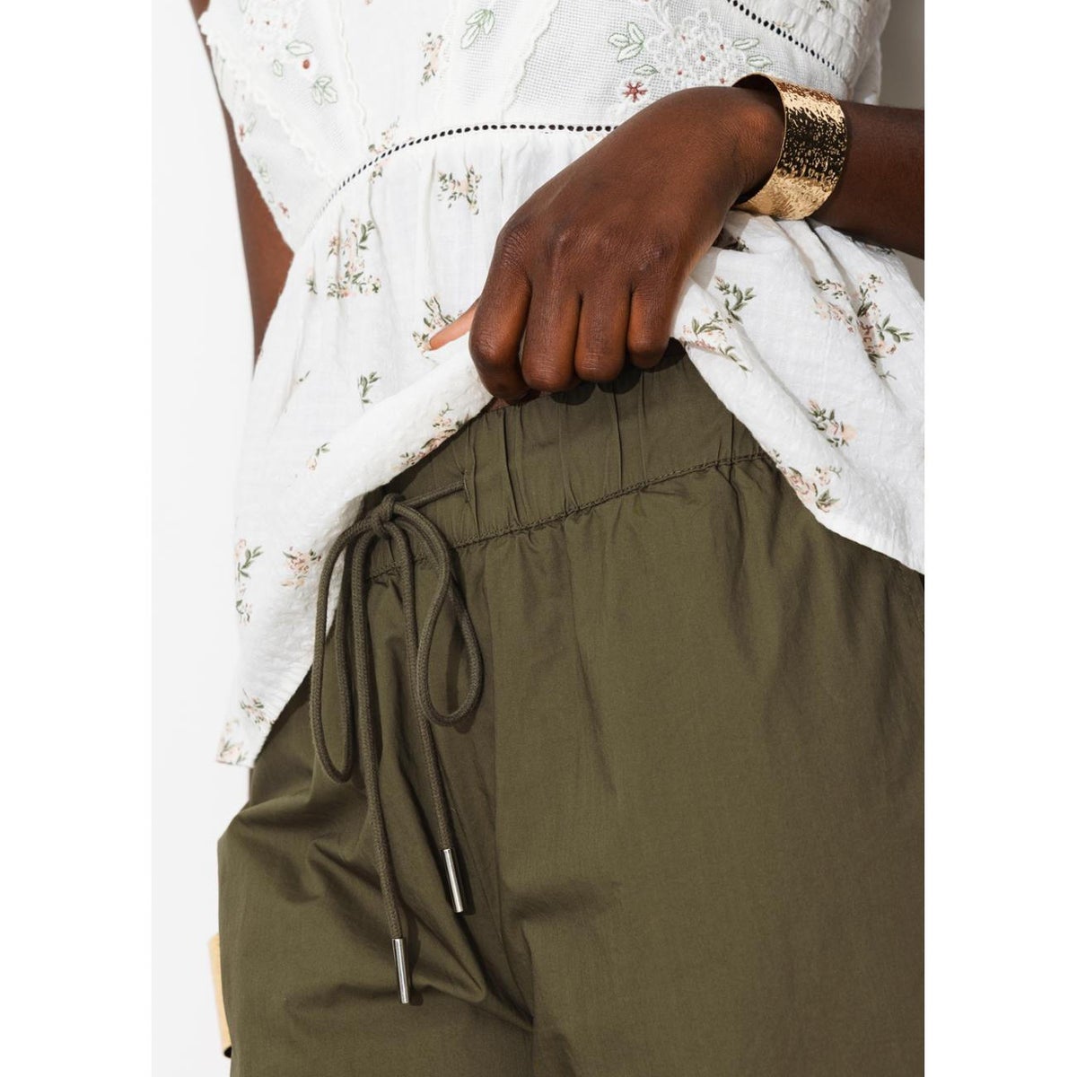 Pantalon parachute kaki, PROMOD