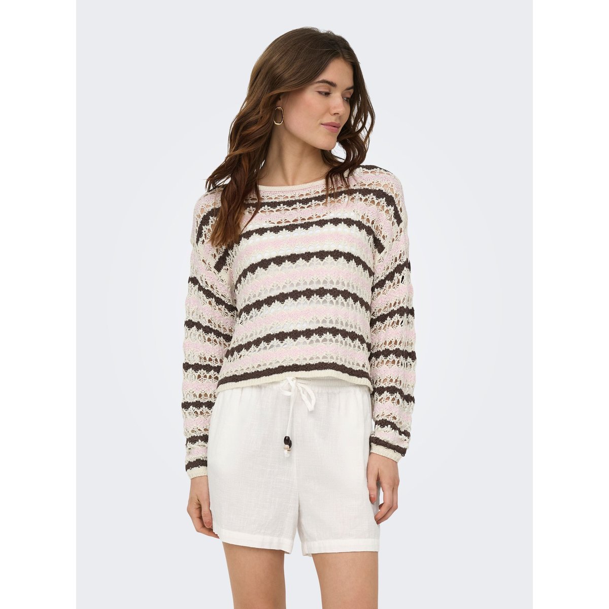 Pull En Maille birch, ONLY