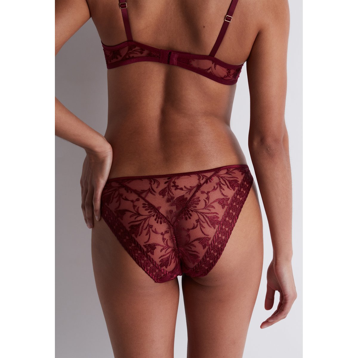 Culotte Italienne Magnetic Spell rouge, AUBADE
