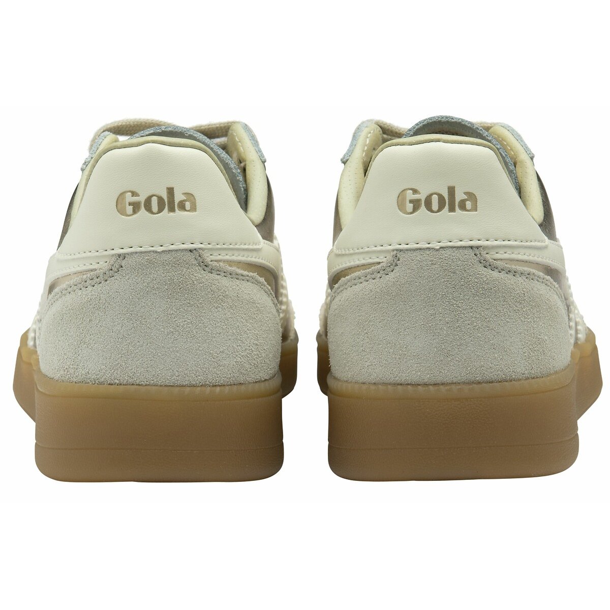 Baskets Viper Metallic or/blanc, GOLA