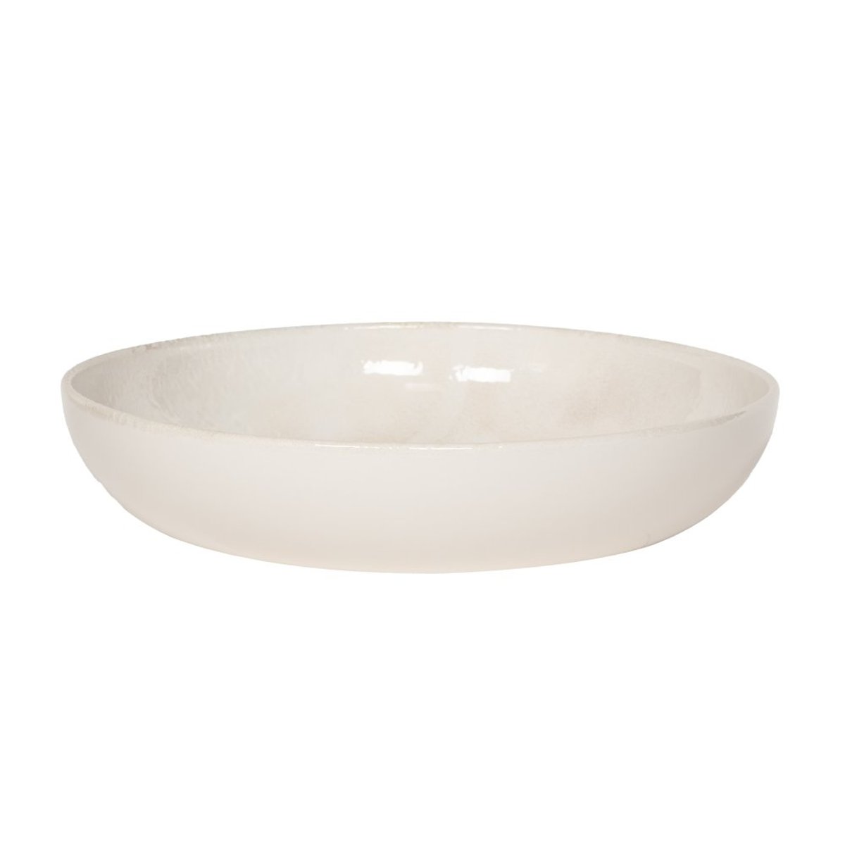 Saladier bas Mojave 33 cm - MOJAVE crème / ivoire, TABLE PASSION