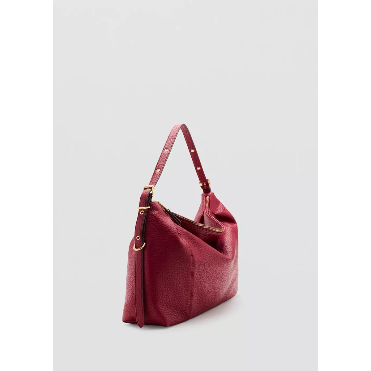 Sac porté épaule boucles rouge, MANGO