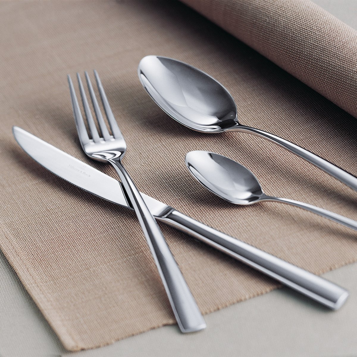 Ménagère 24Pcs. PIEMONT argent/platine, VILLEROY & BOCH