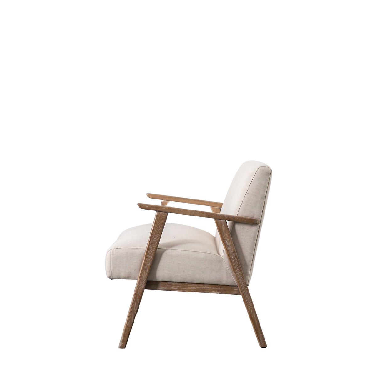 Berlin Mid-Century 2 Seater Linen Accent Sofa natural, ÉDITÉ