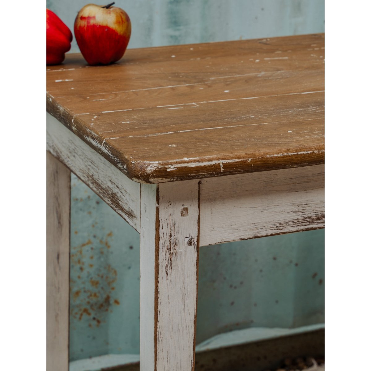 Table à manger en bois Romy N°1358 - Bon état bois foncé, DEBONGOUT