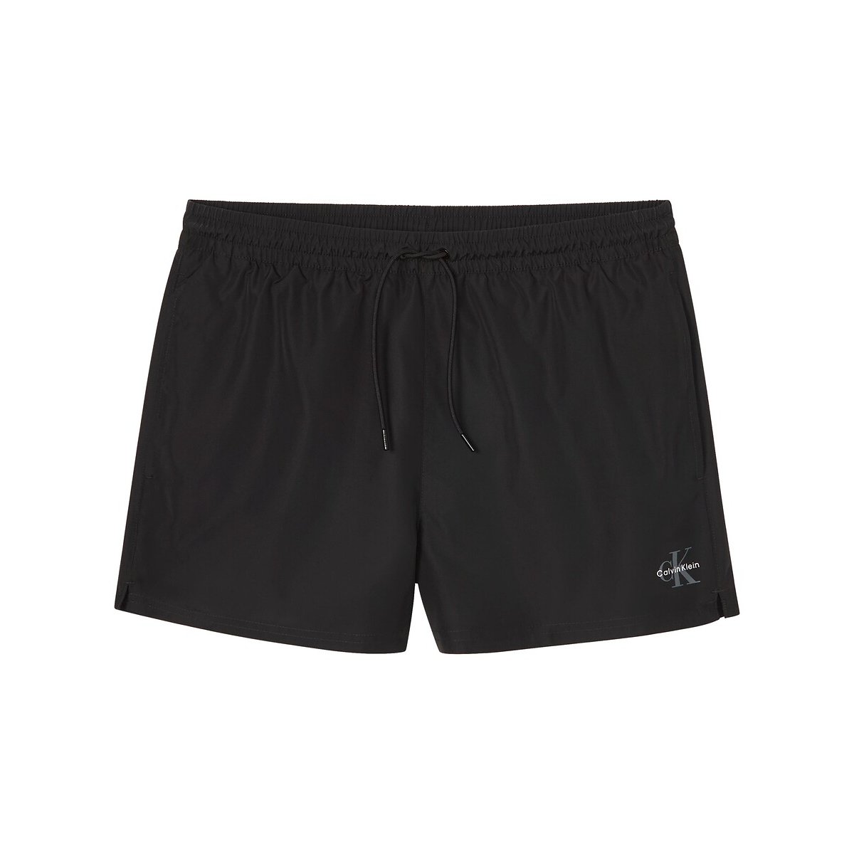 Halflange zwemshort zwart, CALVIN KLEIN