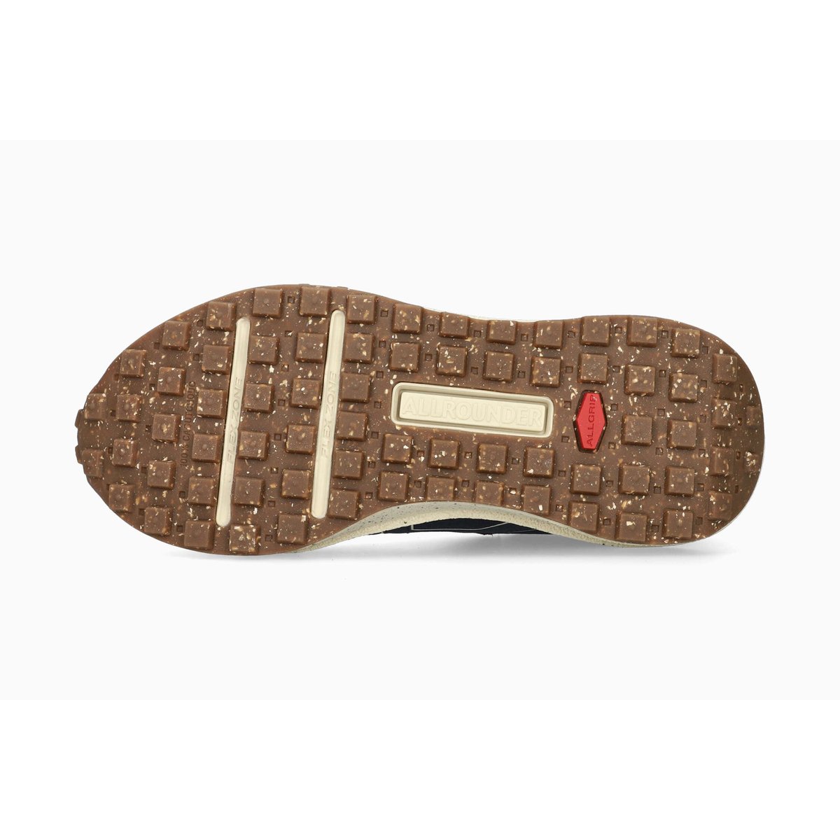 Baskets en cuir / textile BLEND marron 2007, MEPHISTO