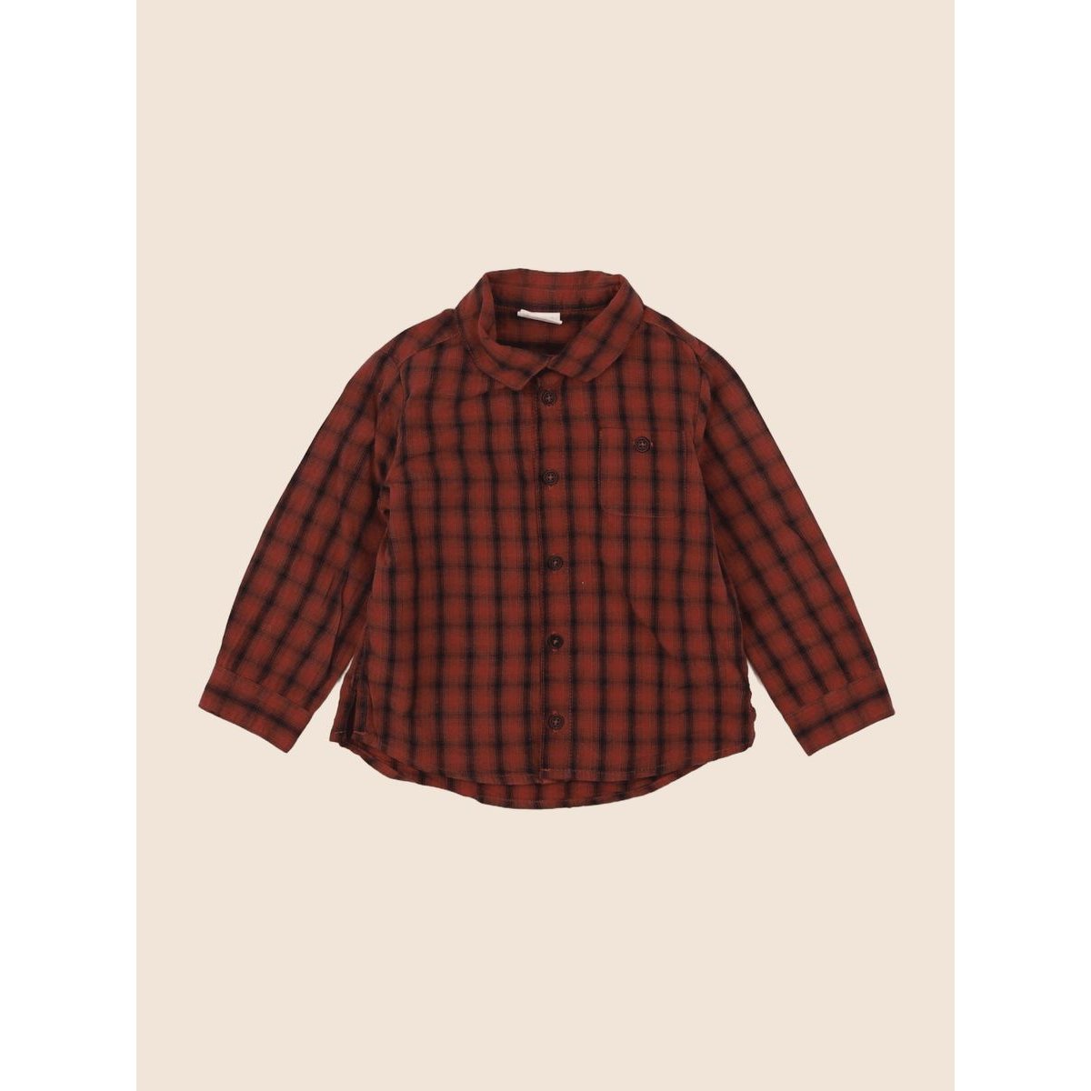 Chemise - Très bon état rouge, NATALYS