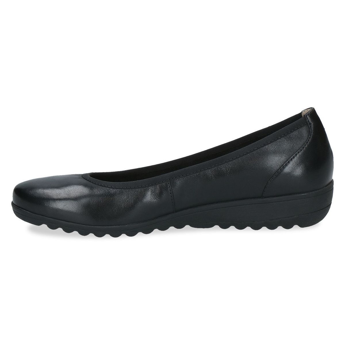 Ballerine en cuir noir nappa, CAPRICE
