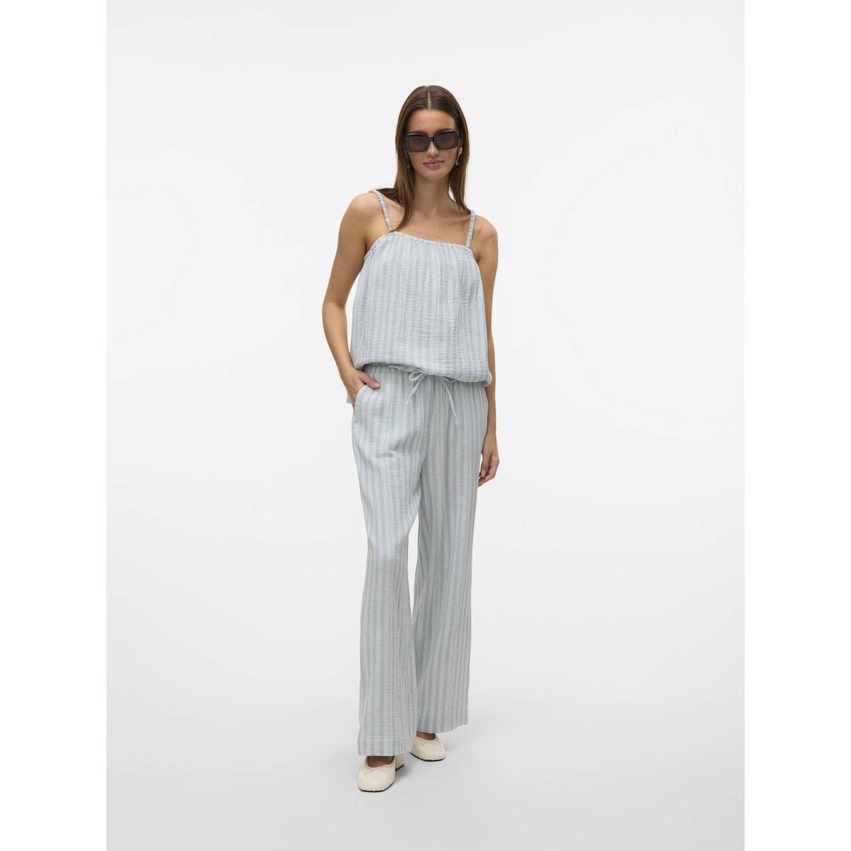 Pantalon Classique gray mist, VERO MODA