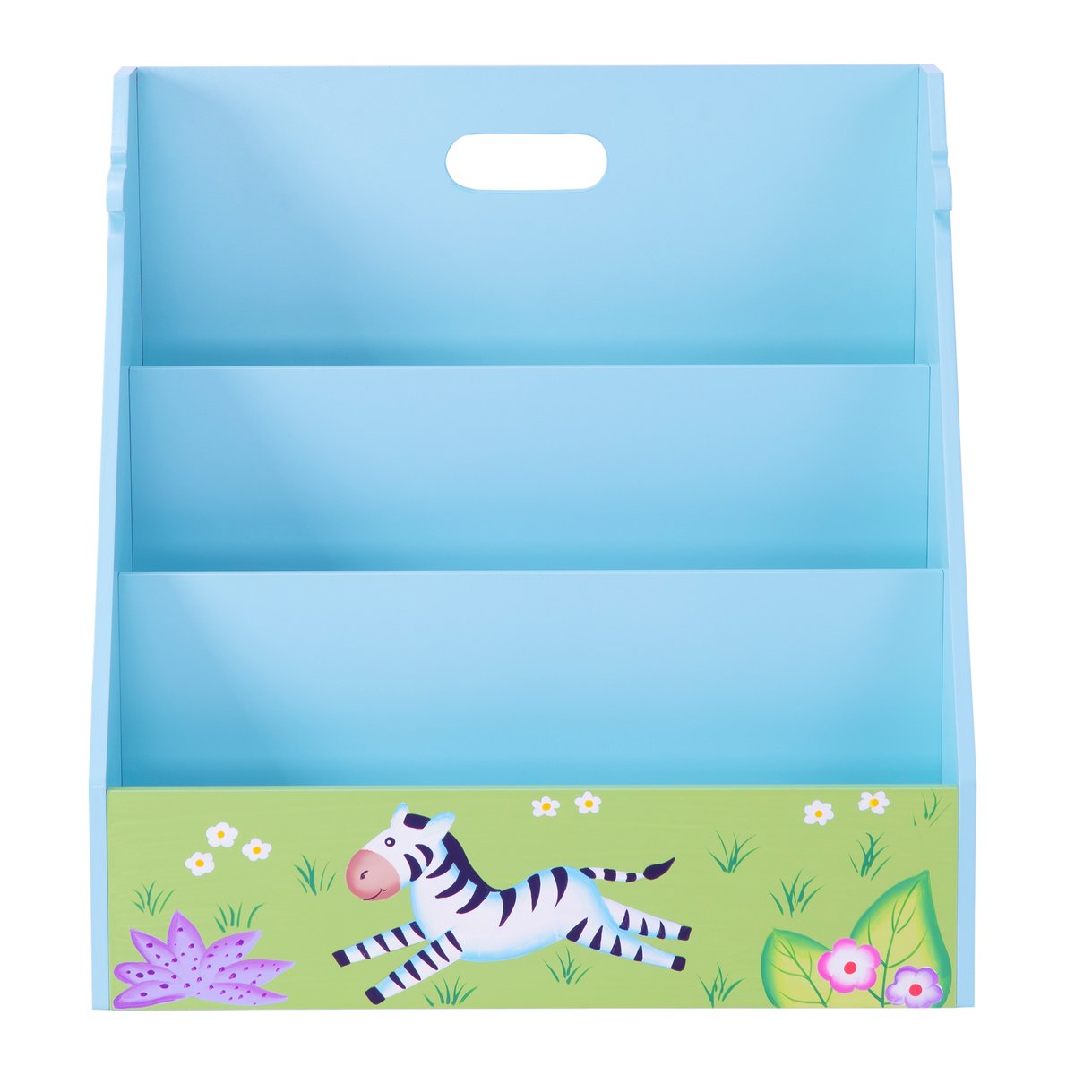 Bibliothèque Livres Enfant SUNNY SAFARI bleu, TEAMSON KIDS