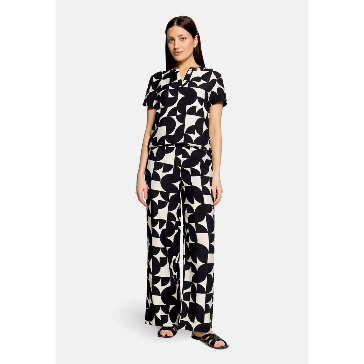 Tunique manches courtes noir/blanc, BETTY & CO