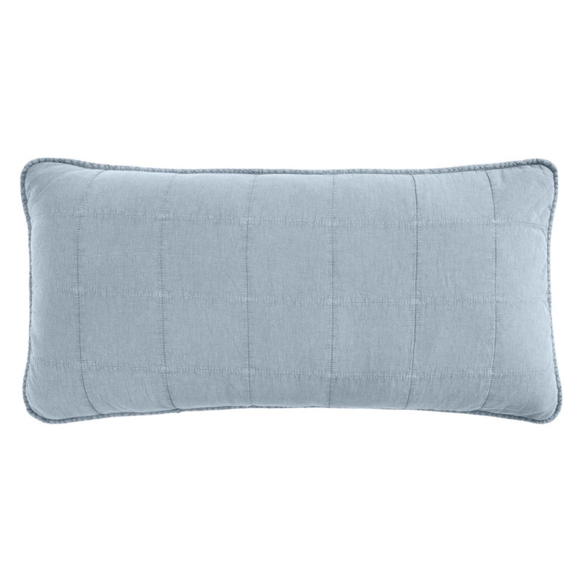 Housse de coussin tête de lit coton matelassé bleu clair, IB LAURSEN