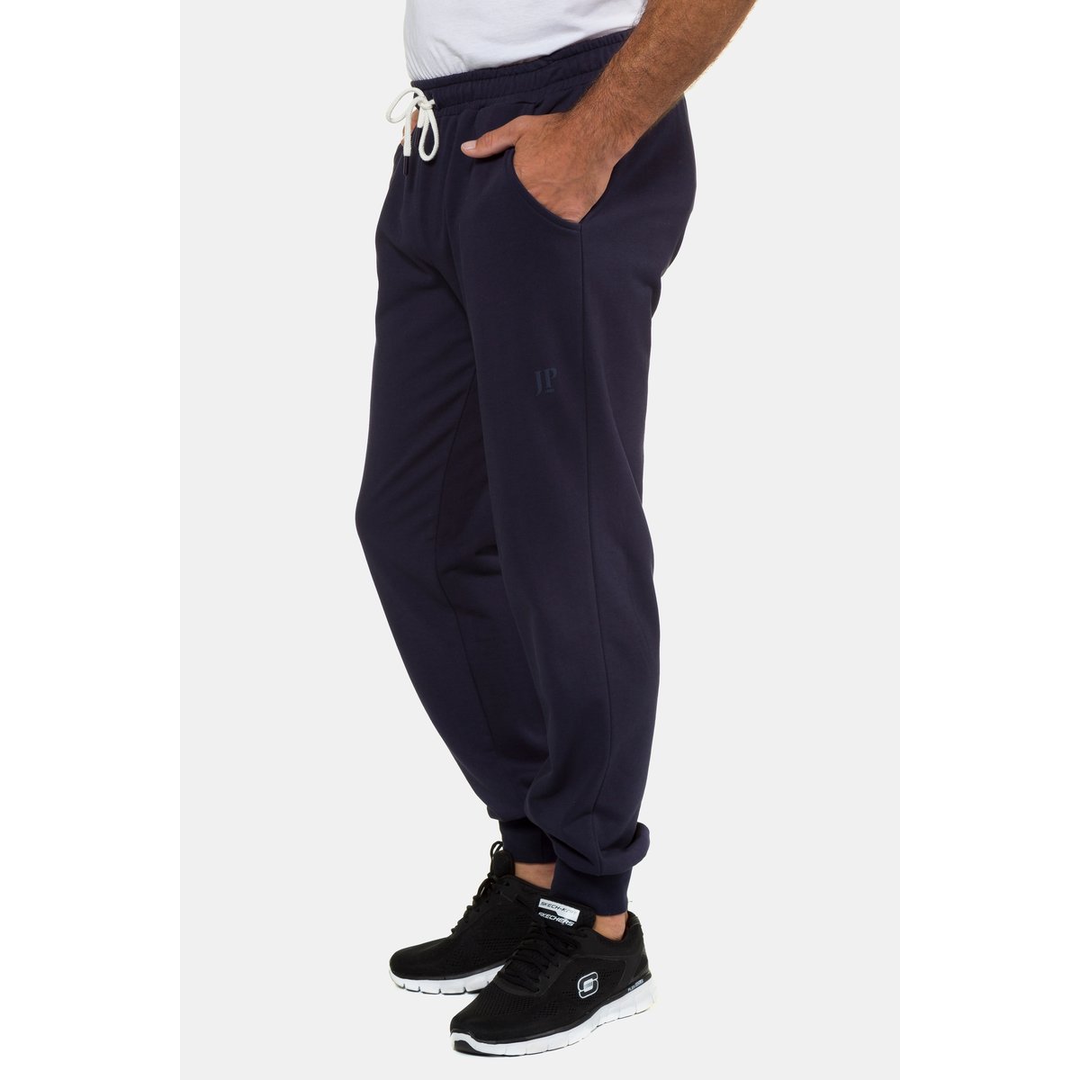 Pantalon de jogging, en molleton Lightweight marine foncé, JP1880
