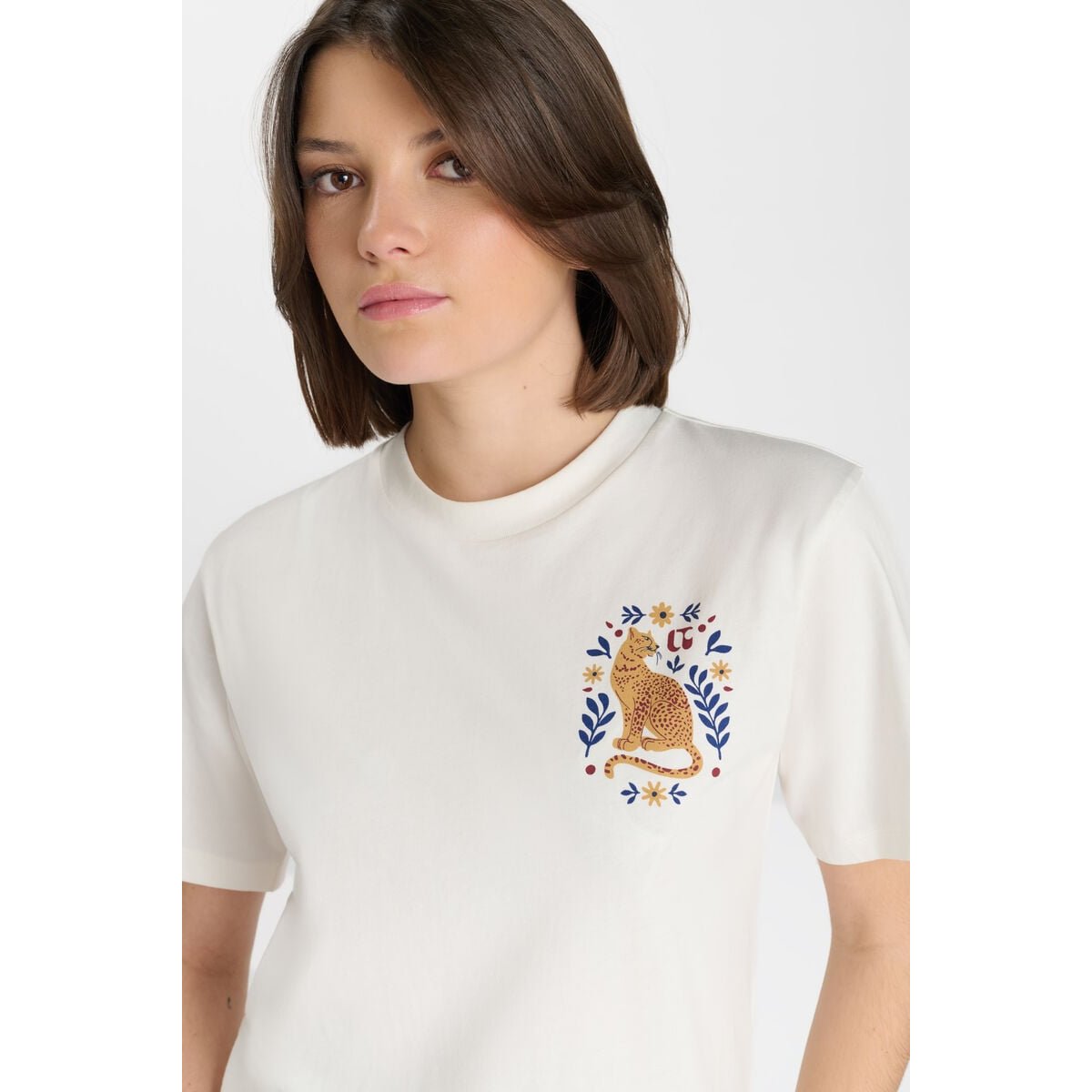 Tee-Shirt AKOGI cream, LE TEMPS DES CERISES