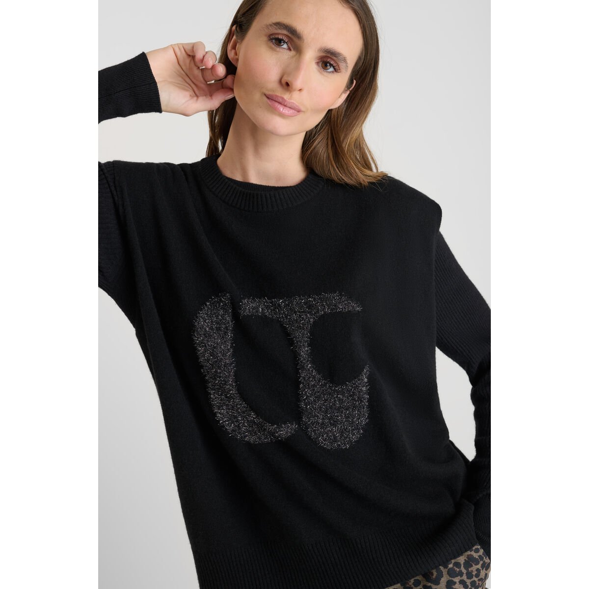 Pull JANICE black, LE TEMPS DES CERISES