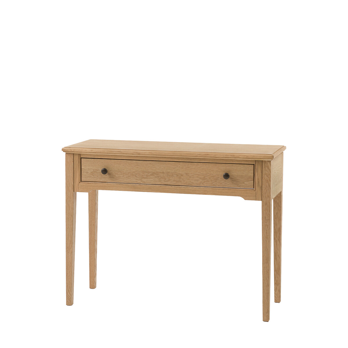 Harriet Oak 1 Drawer Console Table light oak wood, SO'HOME