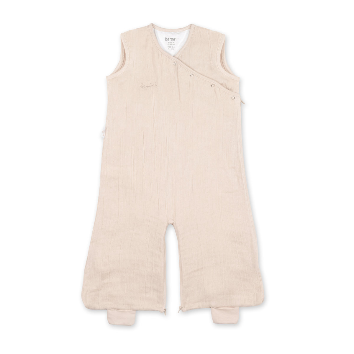 Gigoteuse jambes séparables été - TOG 0.5 Gaze douce d'été ficelle, BEMINI