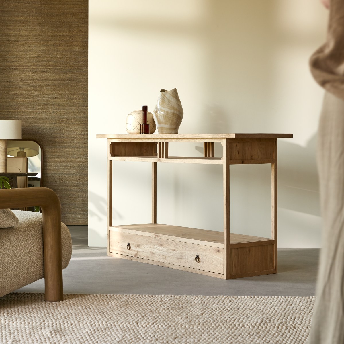 Console, CLOVIS naturel, TIKAMOON
