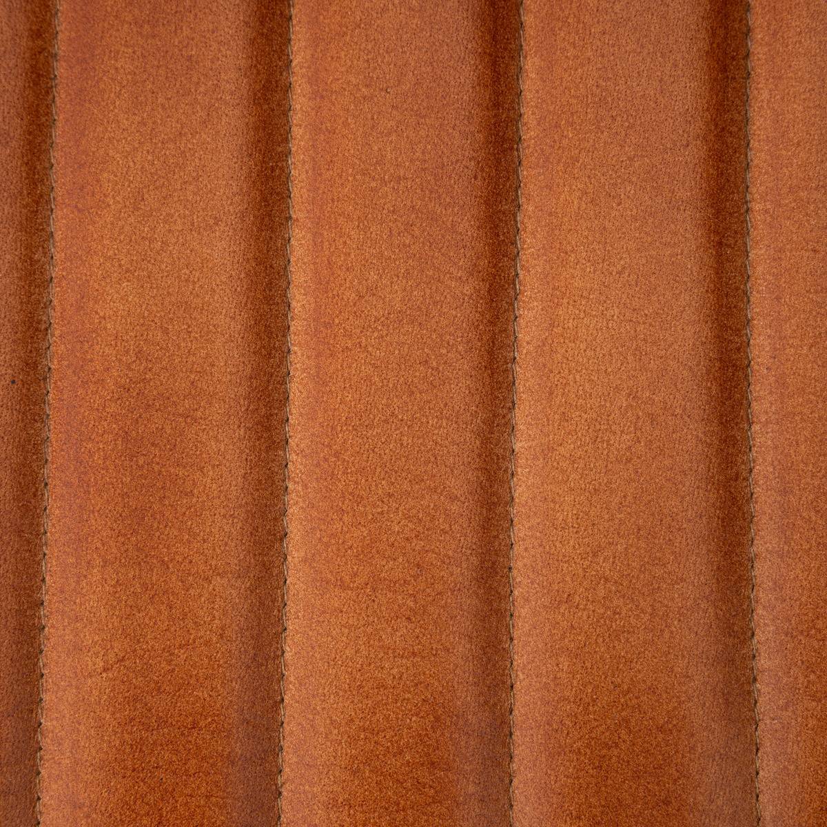 Chaise empilable en cuir DARIO cognac, ATMOSPHERA