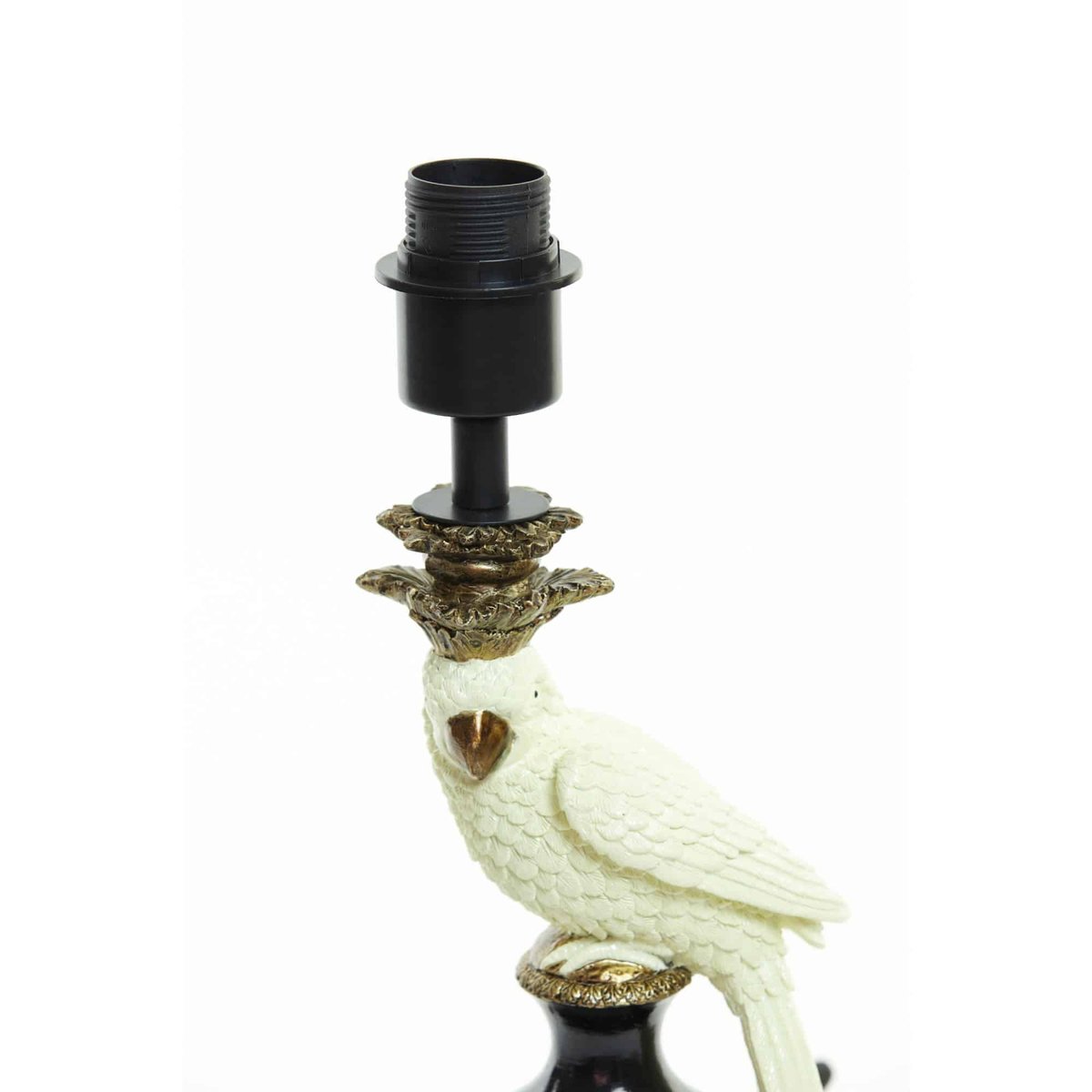 Socle De La Lampe Synthétique-Plastique NYASA bronze antique, LIGHT & LIVING