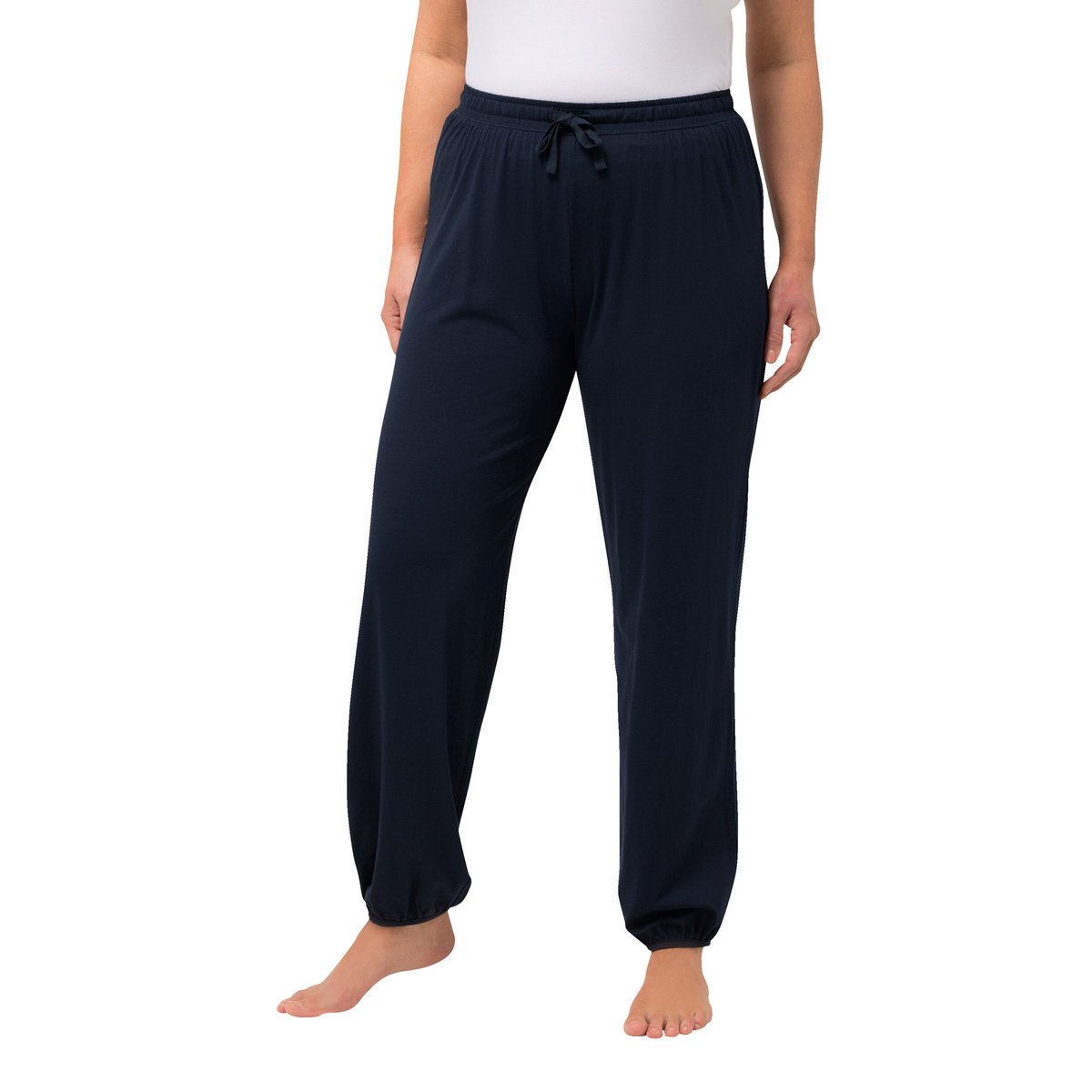 Pantalon de pyjama en modal mélangé bleu nuit, ULLA POPKEN