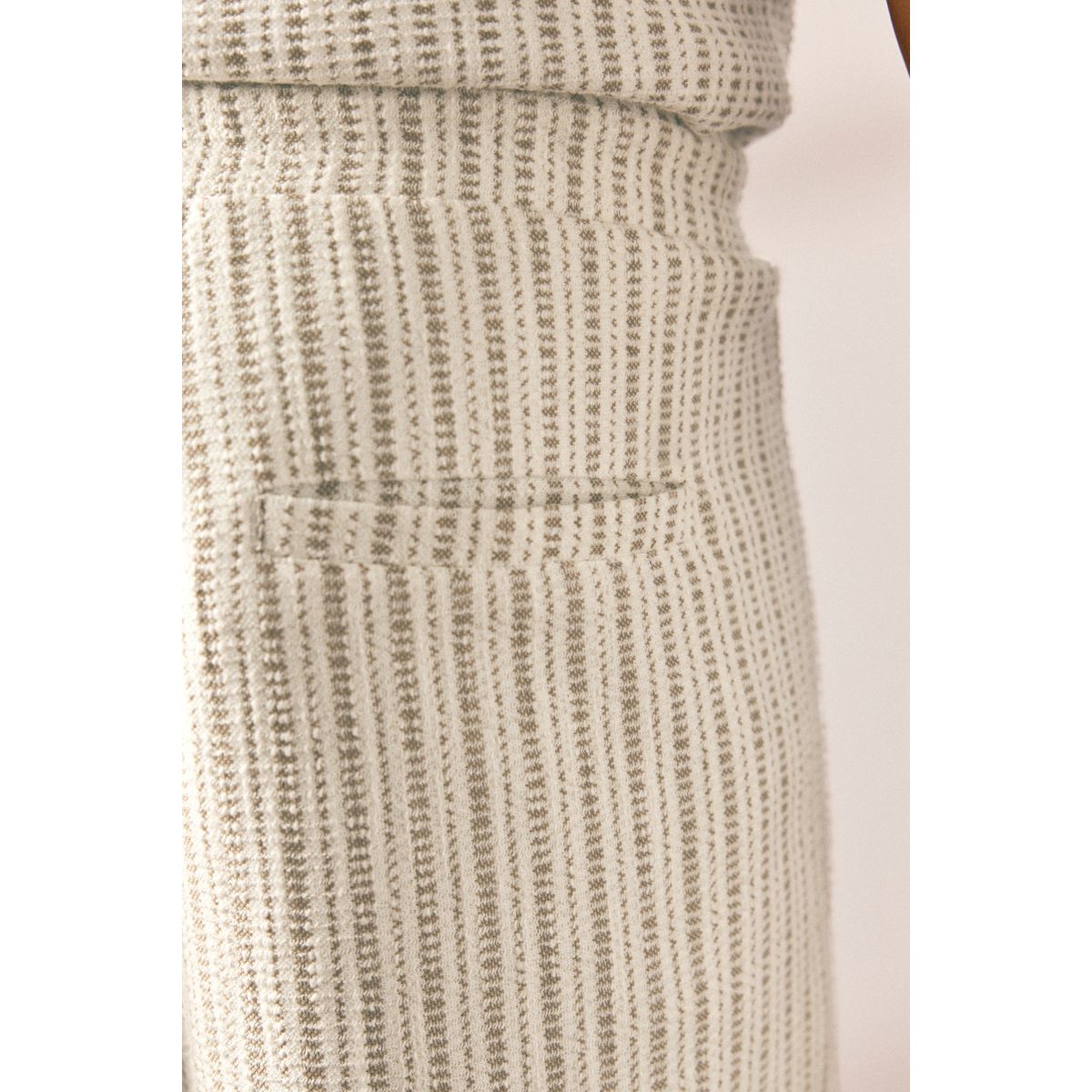 Short en jersey rayé naturel, NEXT