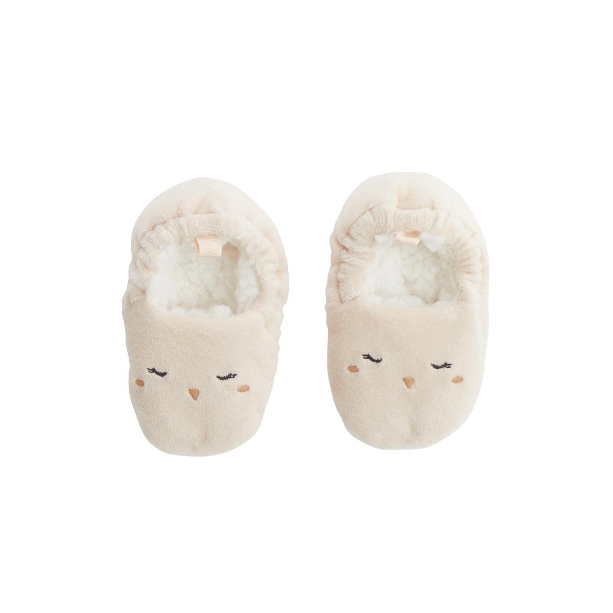 Chaussons bébé Perle beige, PETIT BEGUIN