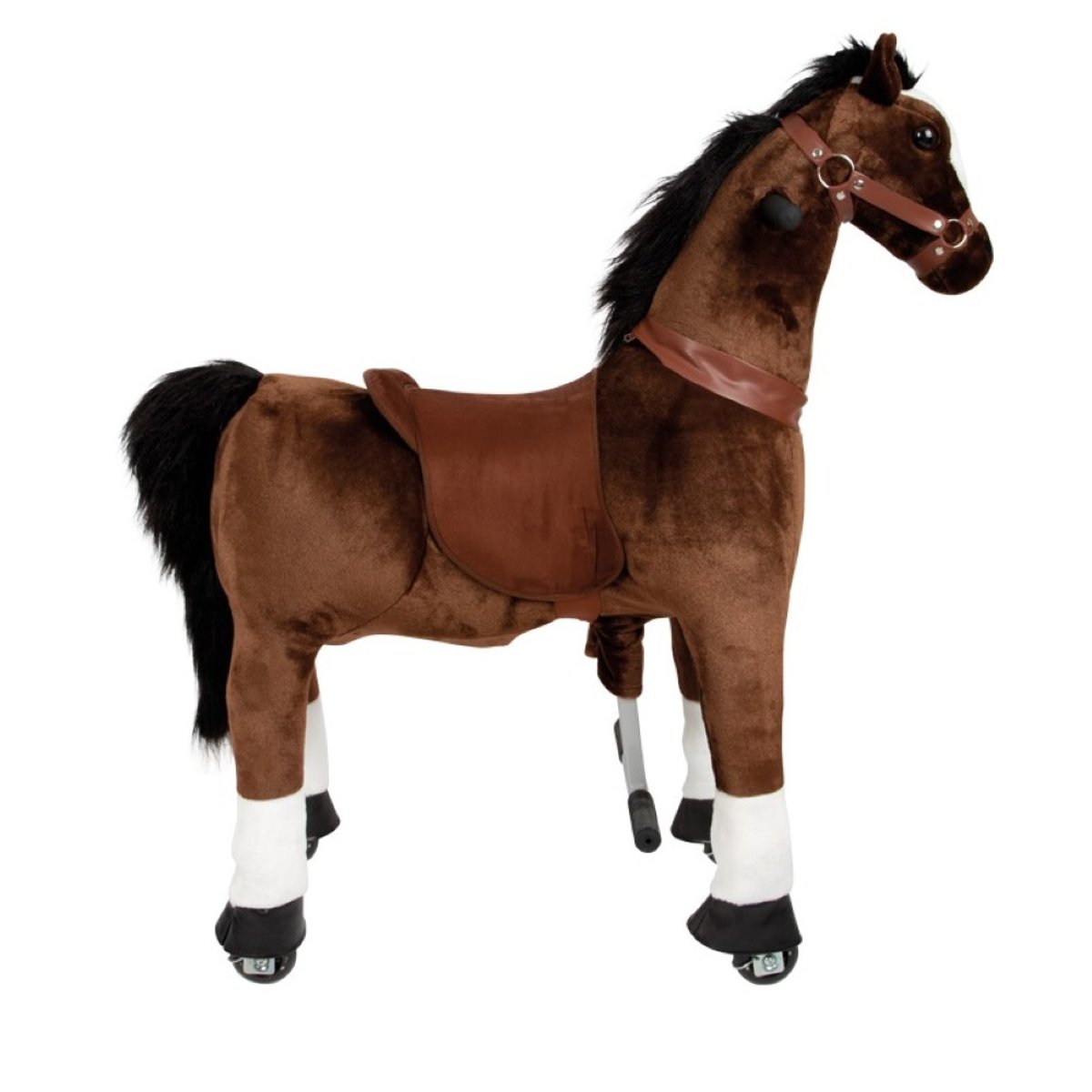 Cheval à monter sur roulettes marron, SMALL FOOT COMPANY