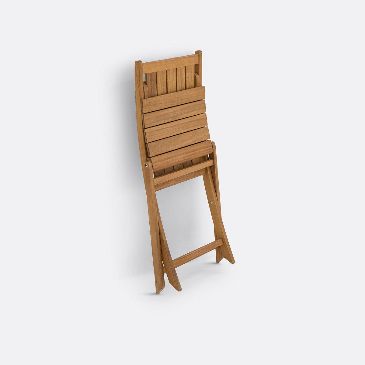 Set van 2 plooibare tuinstoelen in acacia, Palera acacia, LA REDOUTE INTERIEURS