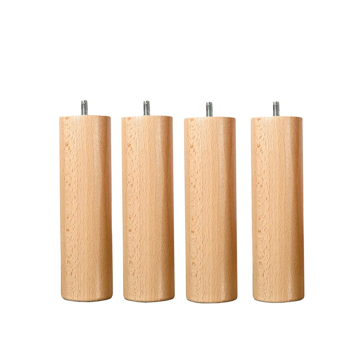 Pied de lit CYLINDRIQUE naturel, BELLECOUR